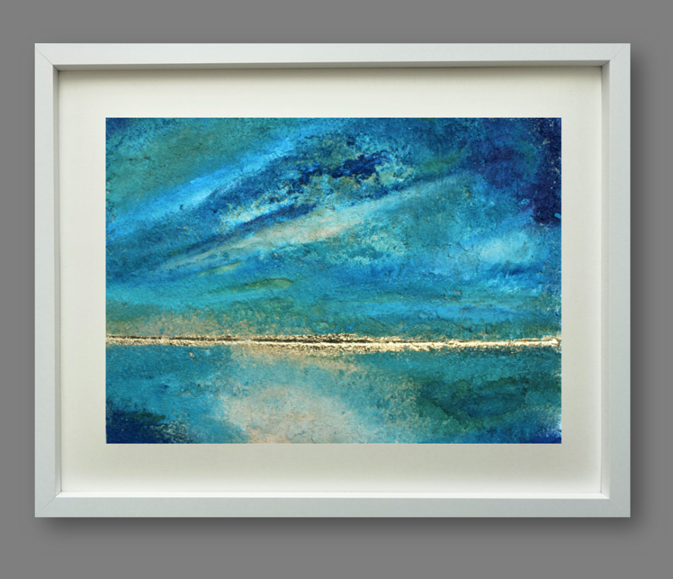 Aqua Framed A4 Aqua Framed A4