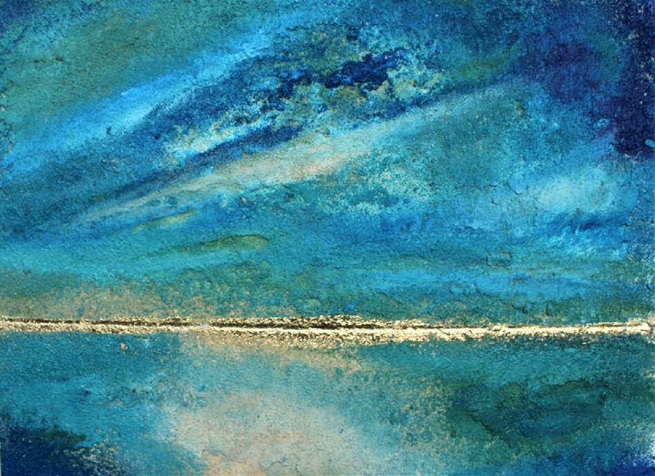 Aqua Golden Day - Unframed ©Tony Davie Aqua Golden Day - Unframed ©Tony Davie