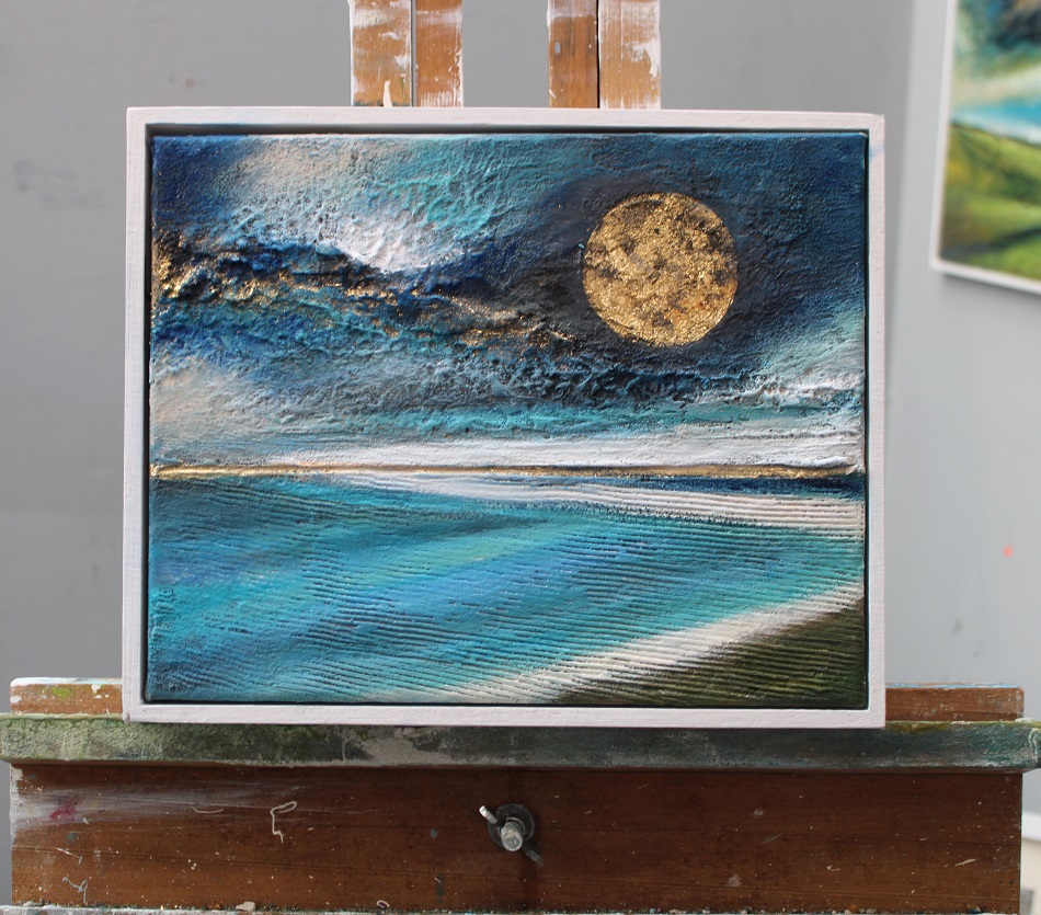 Wolf Moon Sennen Cove ©Tony Davie Final Wolf Moon Sennen Cove ©Tony Davie Final